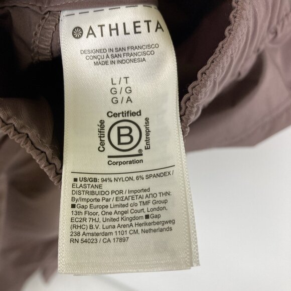 Athleta Rise Pant Size Large Tall Wind Pants Jogger Windbreaker New NWT - Picture 6 of 7